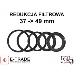 FILTER ADAPTER/REDUCTION RING  37 mm TO 49mm