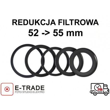 REDUKCJA FILTROWA 52mm na 58mm