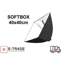 SOFTBOX 40x40cm WITH BULB SOCKET E27