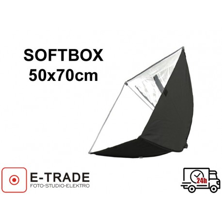 SOFTBOX 50x70cm Z OPRAWKĄ E27