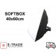 Softbox studyjny  40x60  cm do lamp  BL-120 