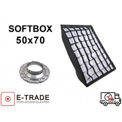 SOFTBOX 50x70cm + GRID