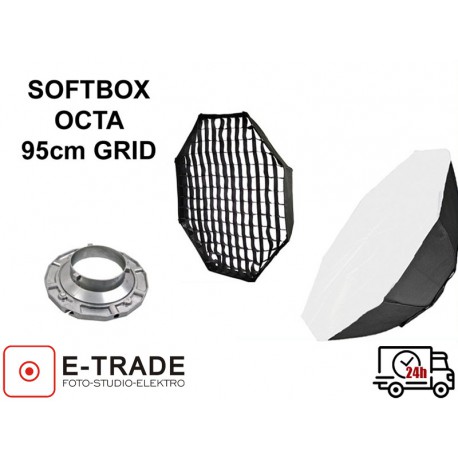 SOFTBOX OCTA 95cm + GRID