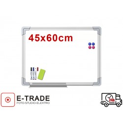 Dry erasing magnetic whiteboard 45x60 + gifts