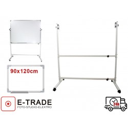 DRY ERASING MAGNETIC WHITEBOARD  90x120cm + STAND