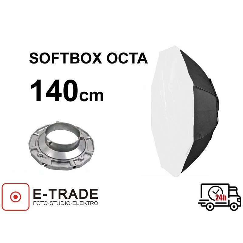 Softbox Octagonal con Malla - 140cm – Picacia