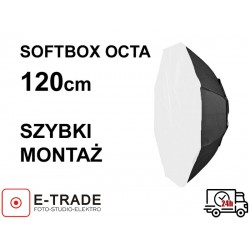 Softbox octa 120cm szybki montaż