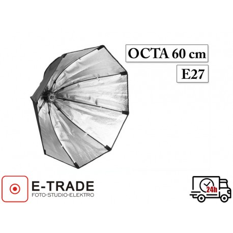 Softbox OCTA 60 cm z oprawką E27