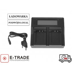 Battery charger dual for Canon LP-E6 , 60D 7D 5D MKII MARK  II