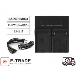 BATTERY DUAL CHARGER FOR  Canon LP-E17