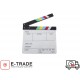 Movie clap CL1 Hollywood, Youtube - white