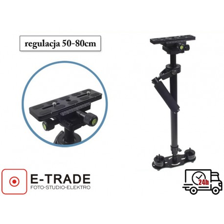 Stabilizator flycam video - regulacja 50-80 cm