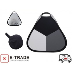 TRIANGULAR COLLAPSIBLE REFLECTOR  4IN1 80 CM