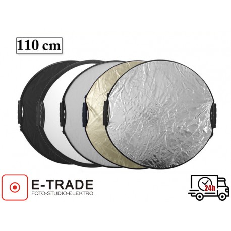 Reflector panel with plastic handle, 5in1, 110cm