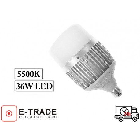 Lampa żarówka energooszczędna światła stałego 36W / 210W 5000K