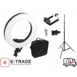 Ring light LED 50W dimmable, 3200-5500K + tripod