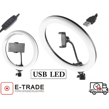 Ring light LED USB dimmable R160