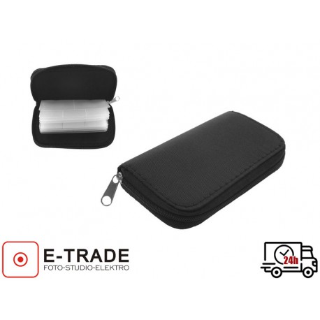 Mini Portable Memory SD Protector Pouch Bag-black