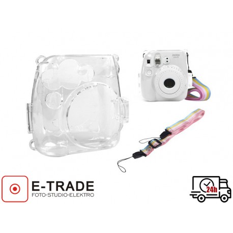 Instax mini 8 9 case - Clear Transparent Plastic