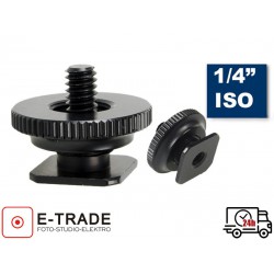 SCREW ADAPTER FOR COLD SHOE M1/4 INCH