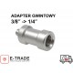 ADAPTER GWINTOWY 3/8" na 1/4"