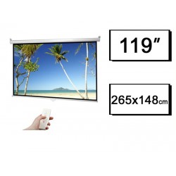 PROJECTION SCREEN 265x148 AUTOMATIC