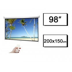 Ekran projekcyjny 200x150 elektryczny