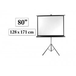 Ekran projekcyjny 128x171 cm ramka + statyw