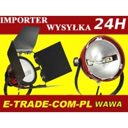 Out of stock - SPOT LIGHT RED 800W 3200K + DIMMER